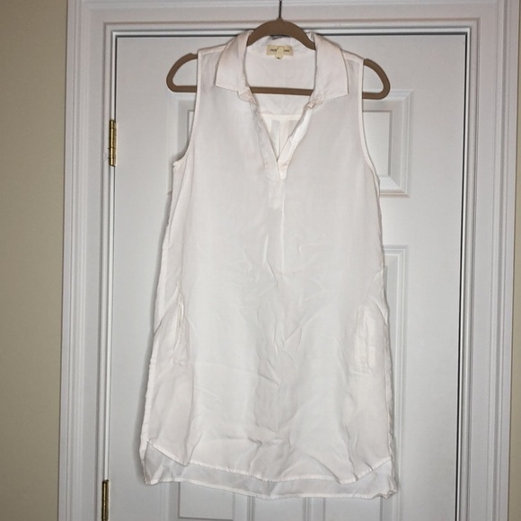 Cloth & Stone White Tunic Dress Small - Picture 4 of 7